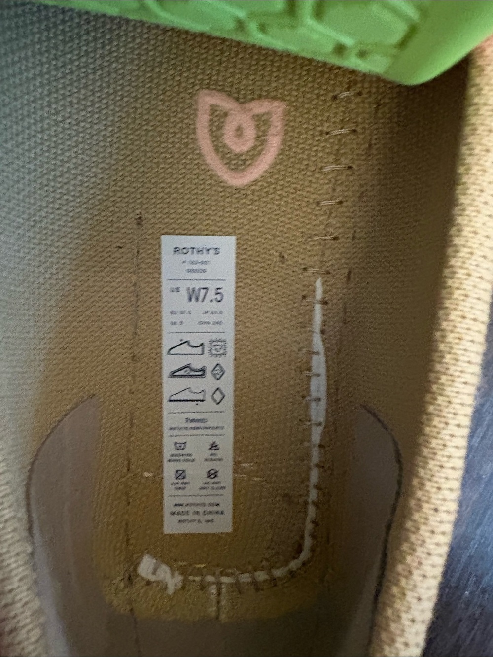 Rothy’s The Driver Loafers Women’s 7.5 Oatmeal Beige Braided Driving Shoes - Picture 10 of 11